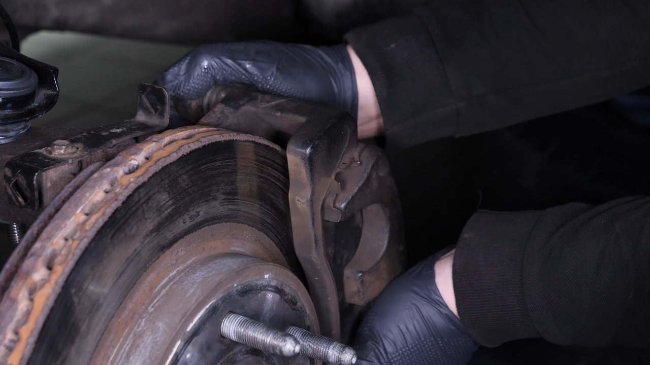 Remove the brake system