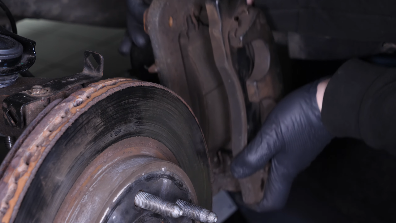 Remove the brake system