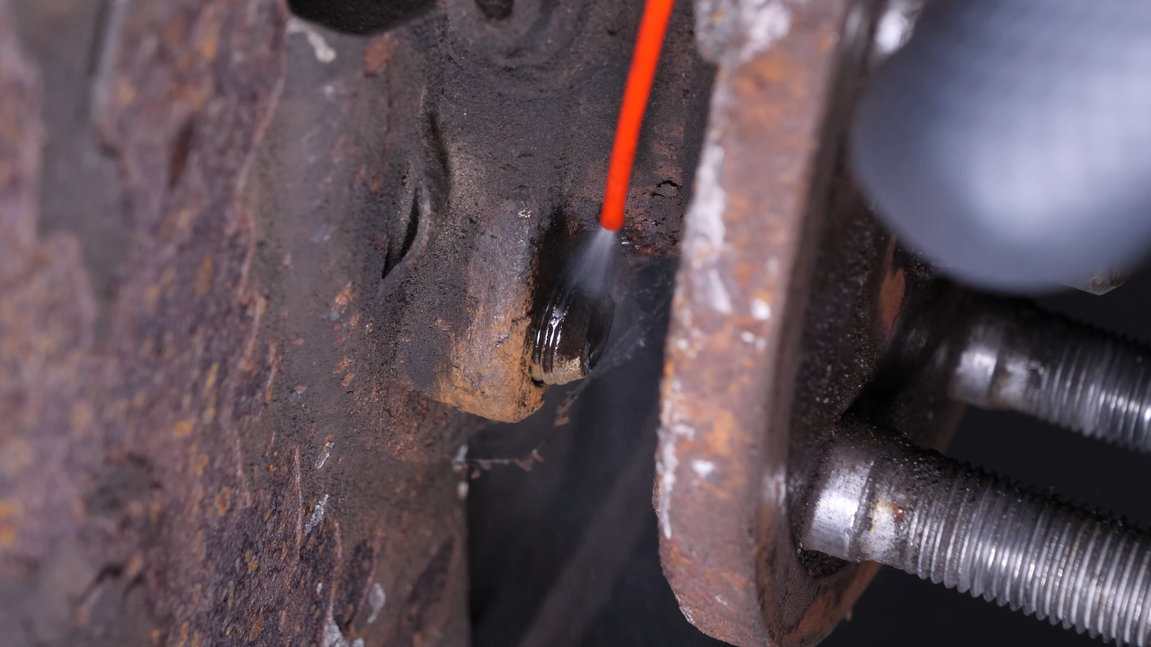 Remove the wheel hub