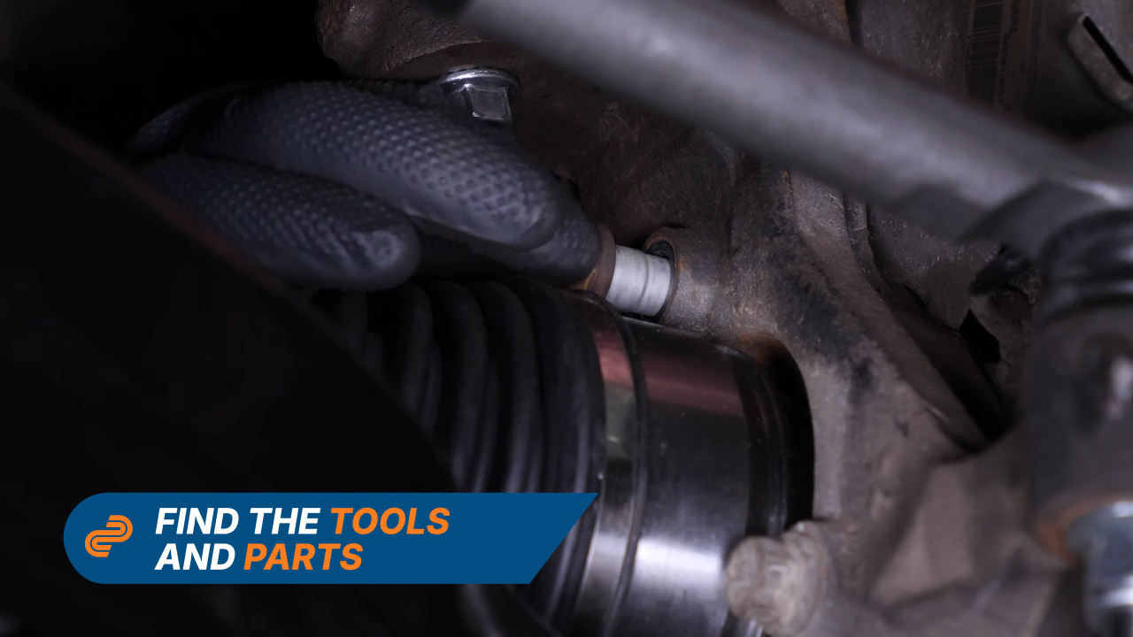 Remove the wheel hub