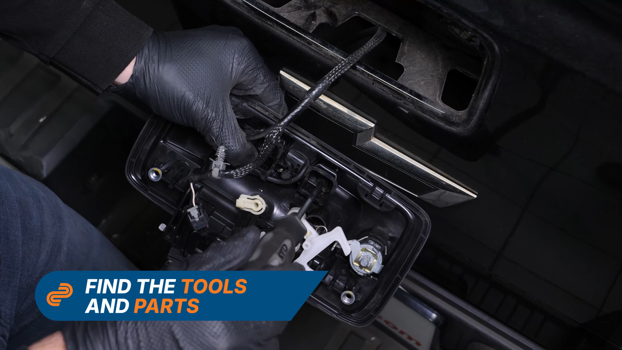 Install the new handle