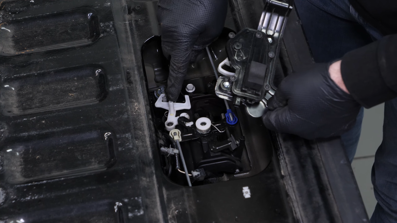 Install the new handle