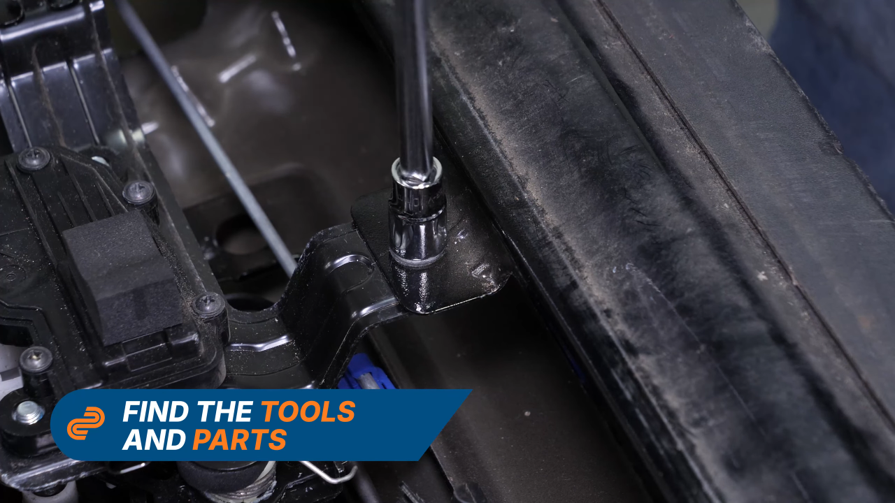 Install the new handle