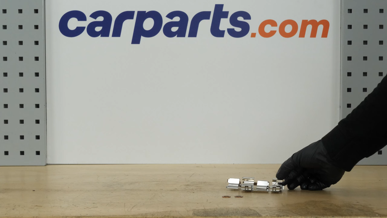 Place the brake pads