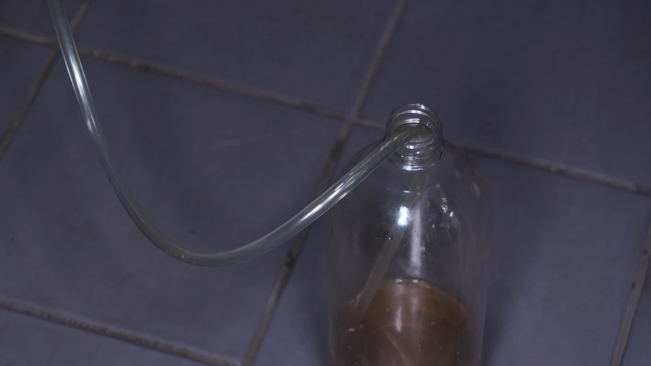 Bleed the brake fluid system