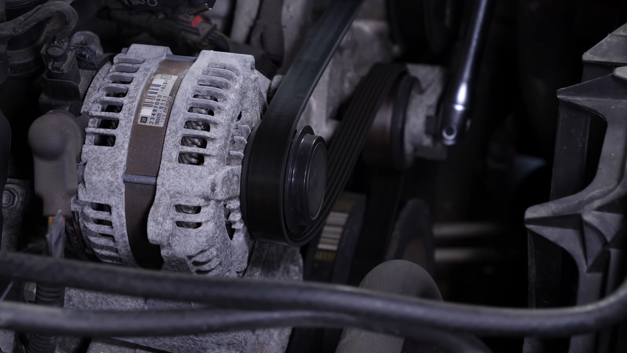 Remove the serpentine belt