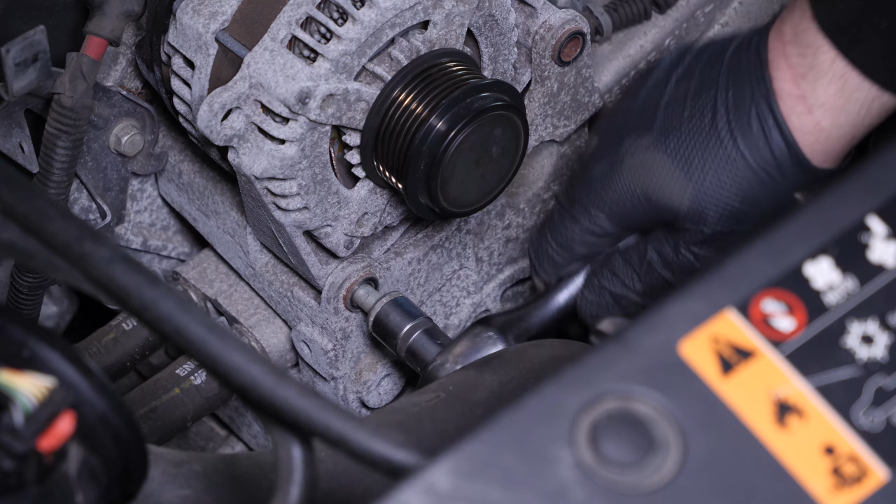 Remove the alternator