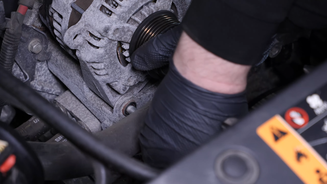 Remove the alternator