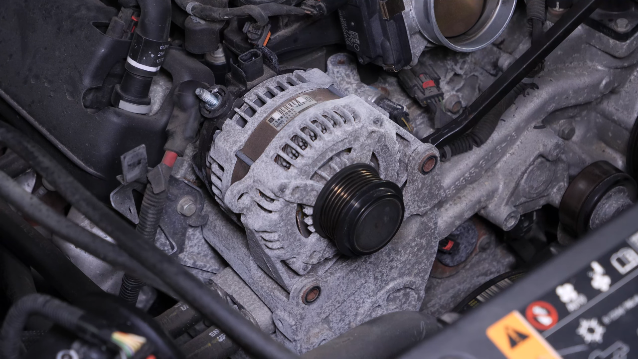 Remove the alternator