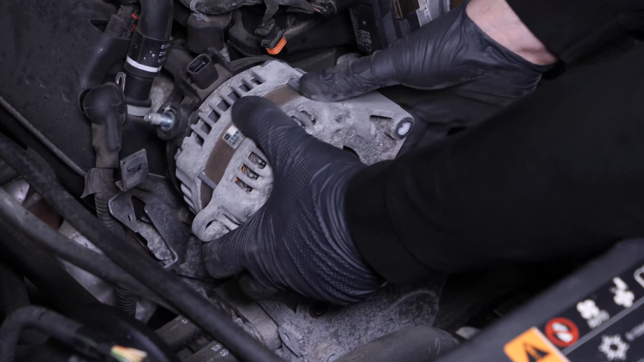 Remove the alternator