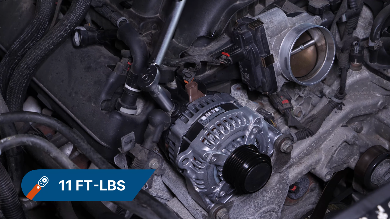 Reconnect the alternator