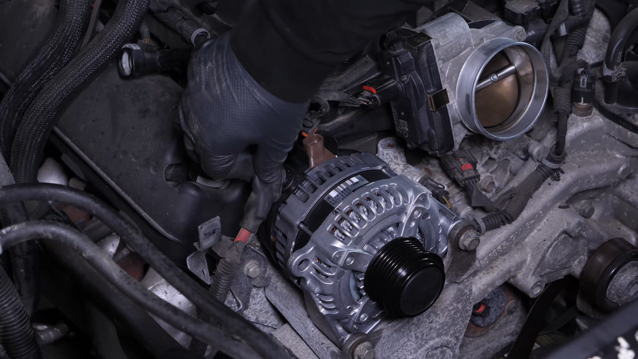 Reconnect the alternator