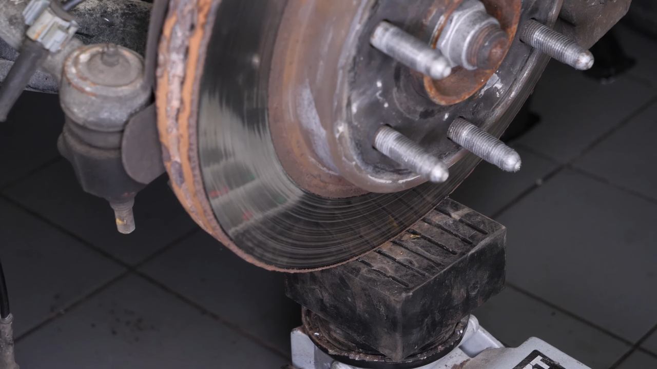 Remove the control arm ball joint