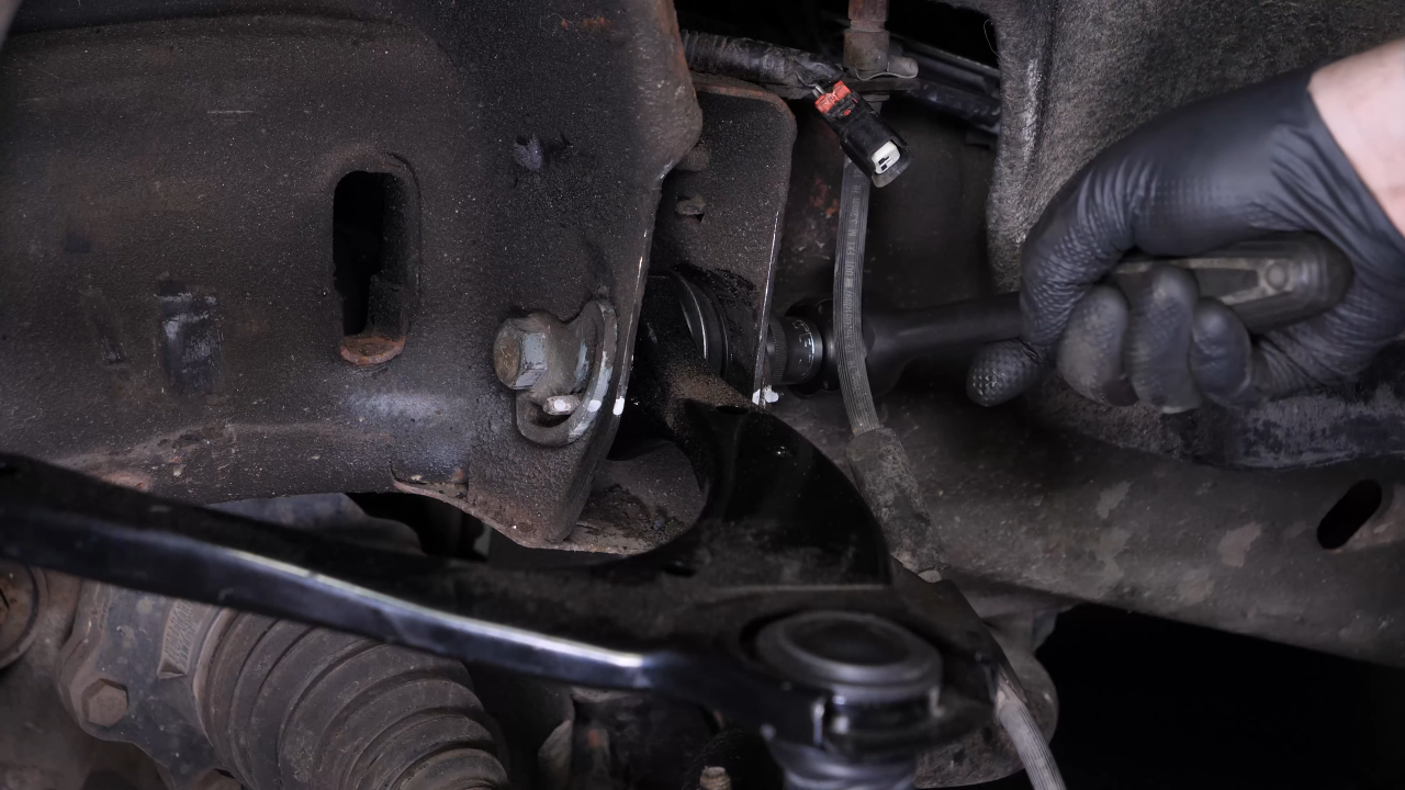 Remove the upper control arm