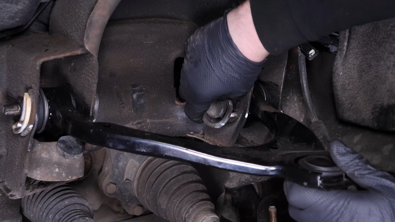 Remove the upper control arm