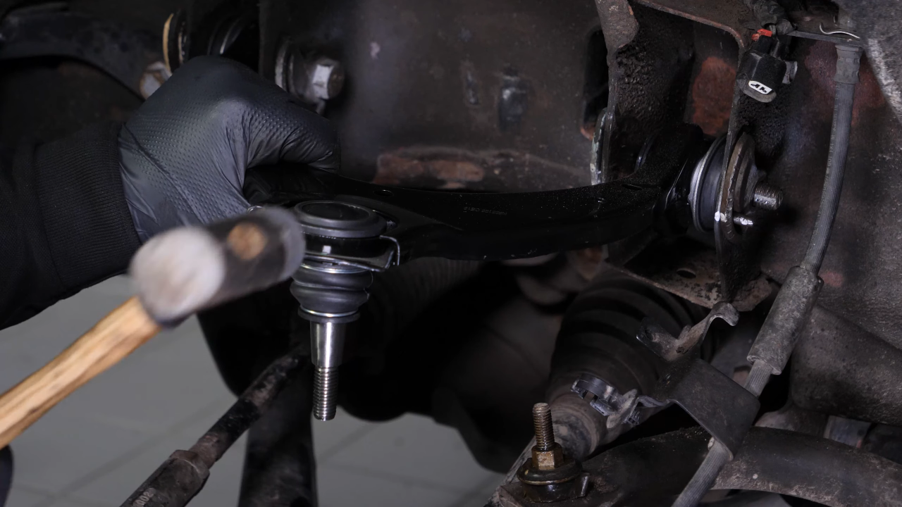 Install the new upper control arm