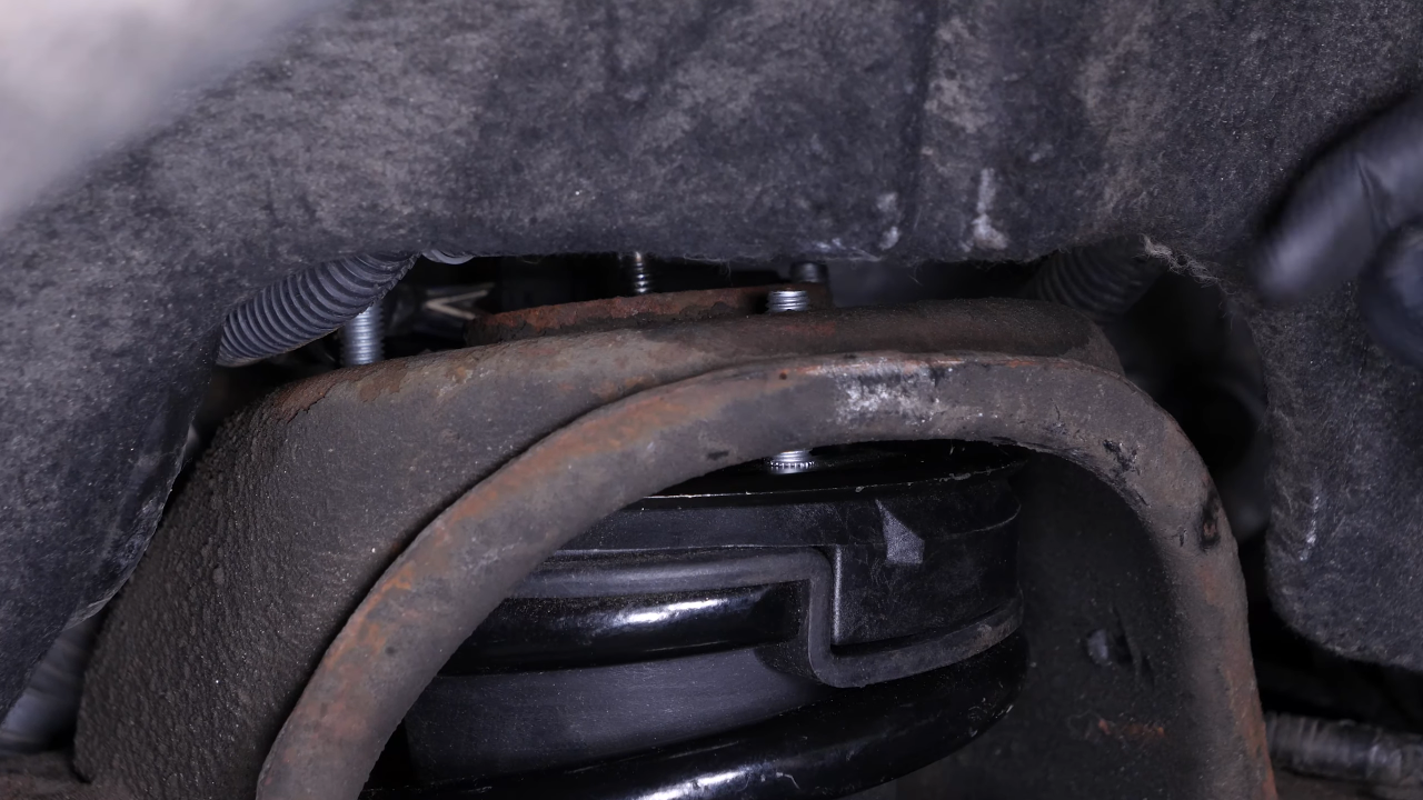 Install the new strut