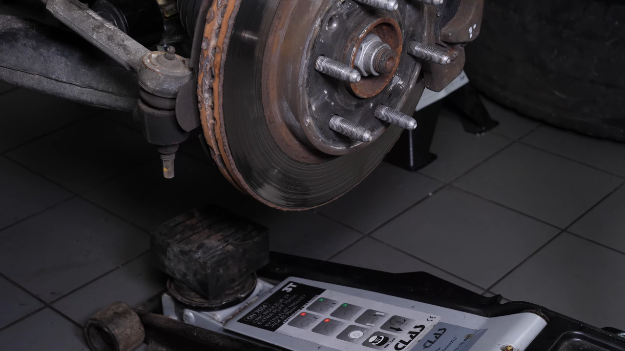 Put the ABS sensor back