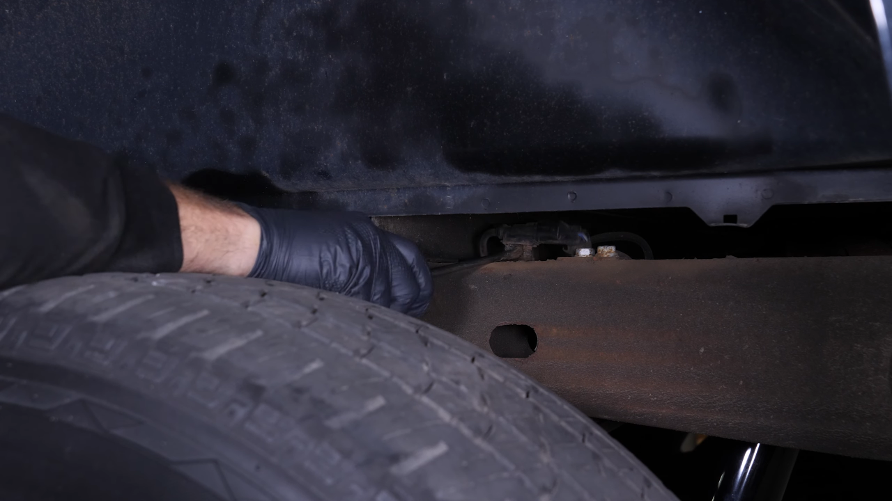 Remove the cable from its housings