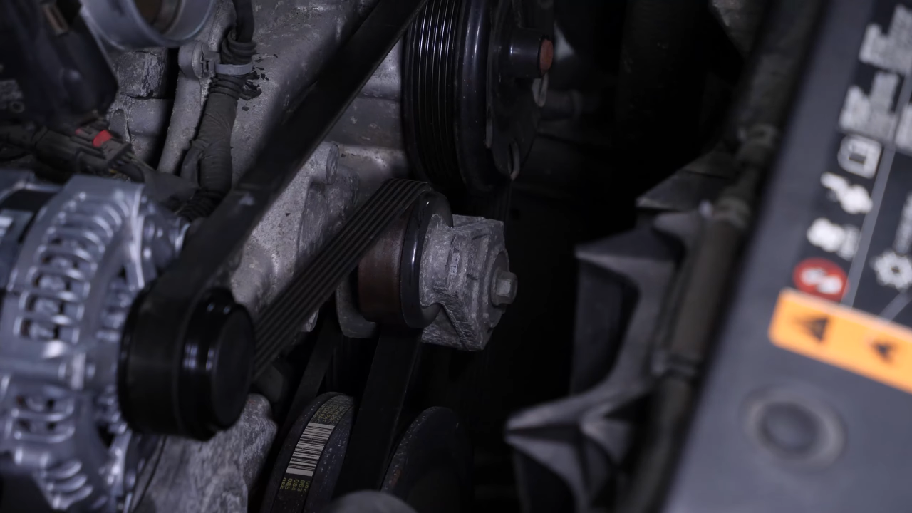 Remove the serpentine belt