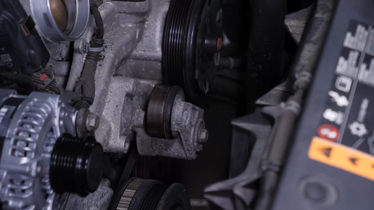 Remove the serpentine belt