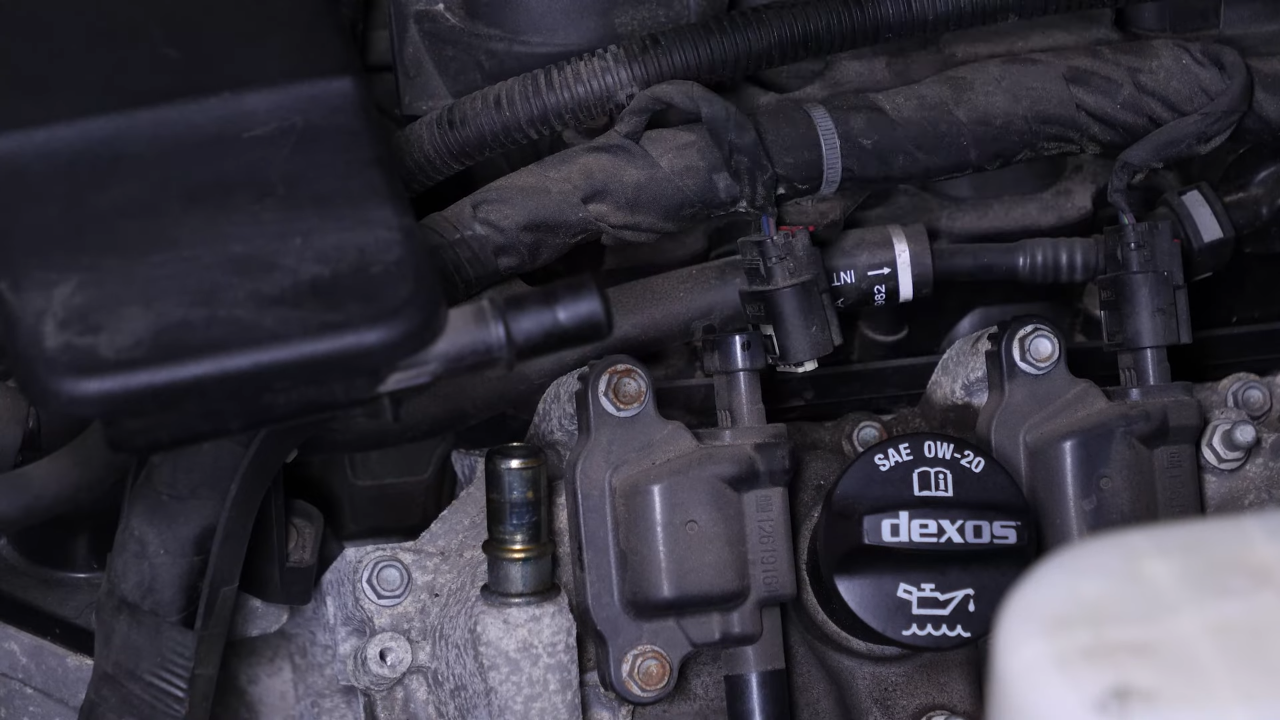 Disconnect the ignition coil