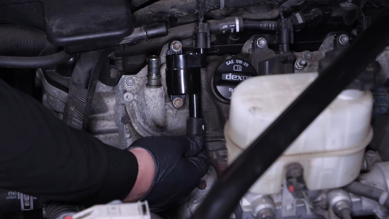 Reconnect the ignition coil