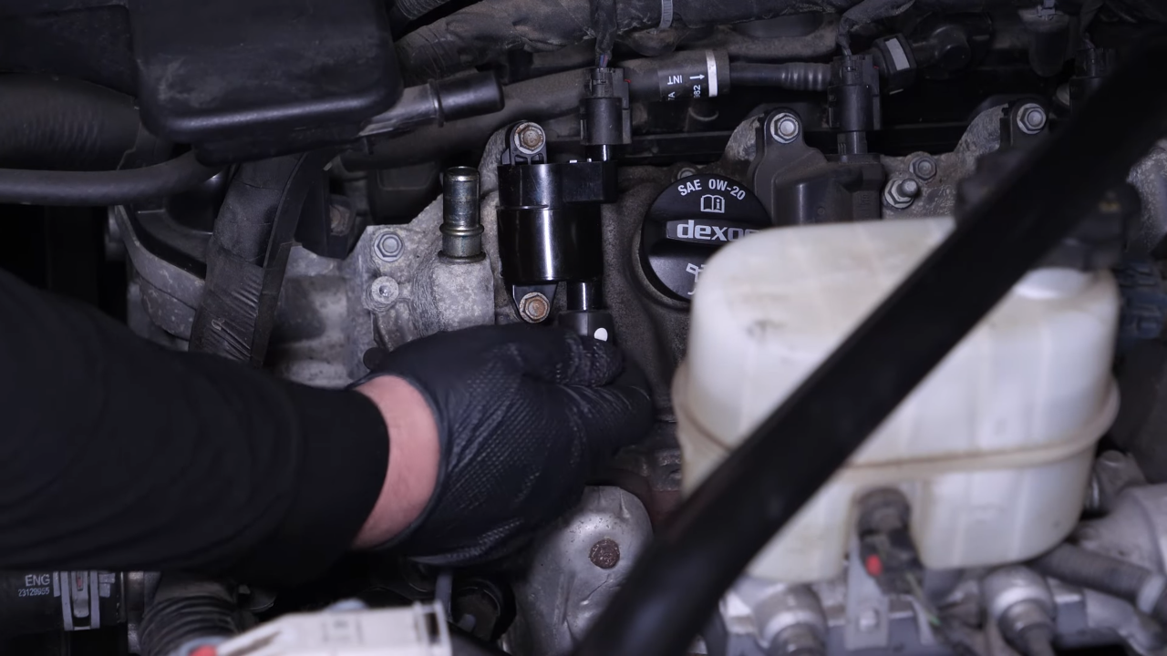 Reconnect the ignition coil
