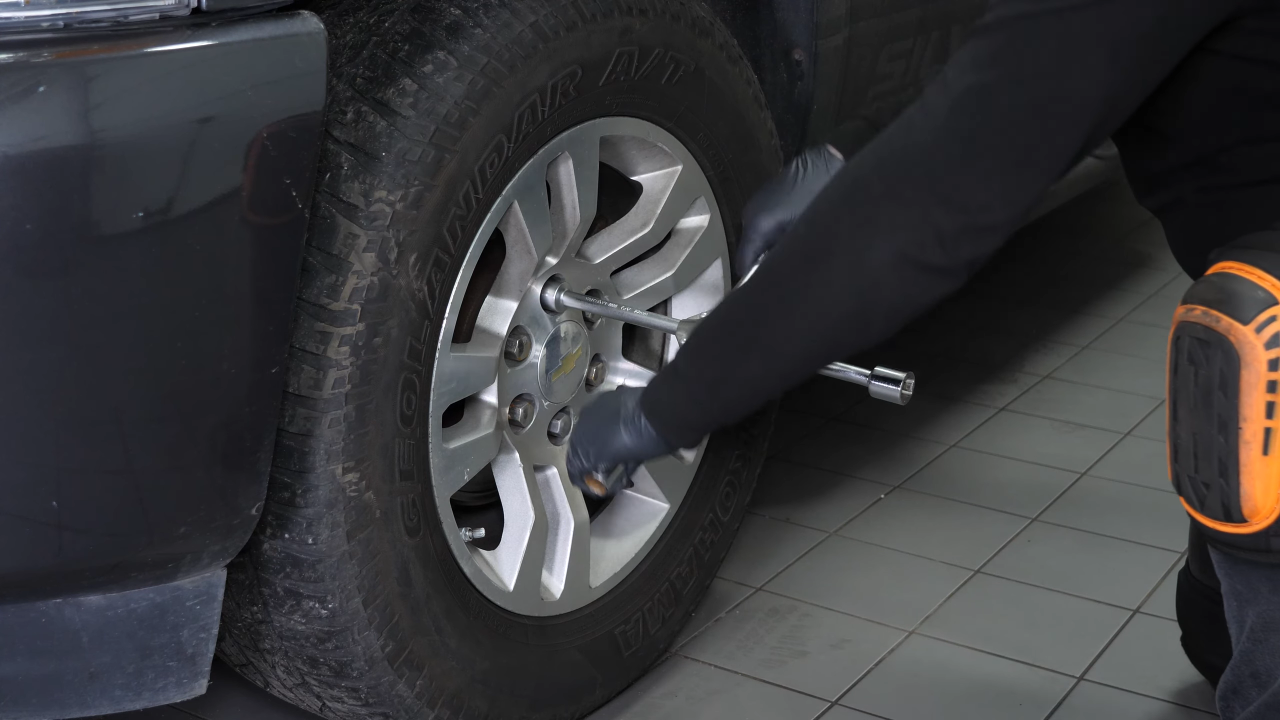 Lift the vehicle