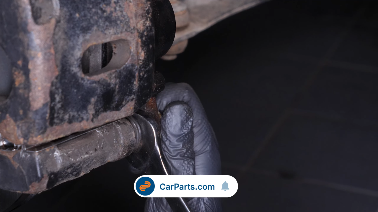 Remove the  brake caliper