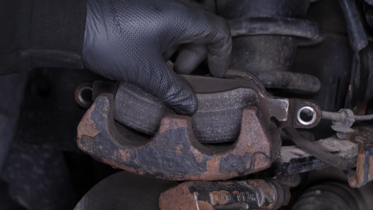 Press the piston