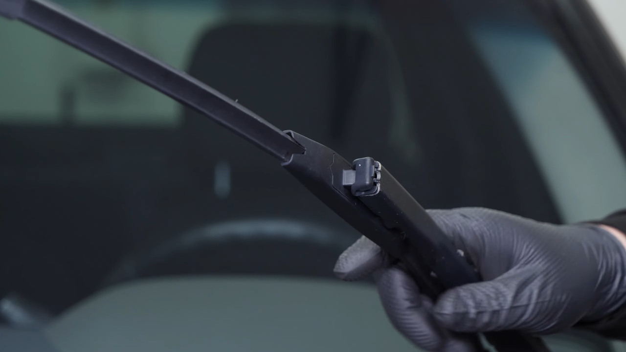 Remove the windshield wiper blade