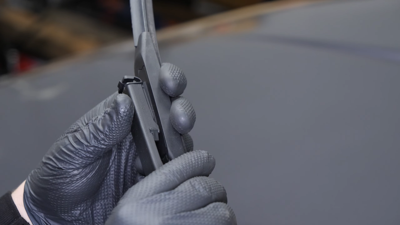 Install the new blade