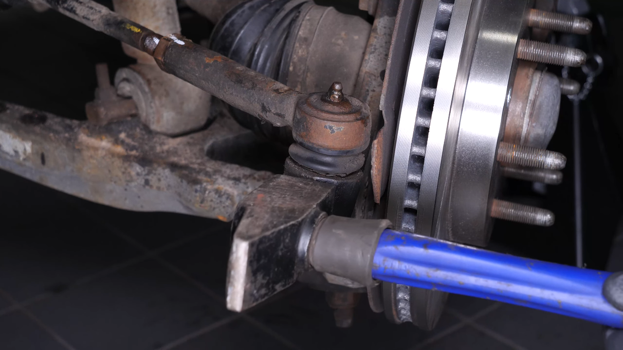 Remove the outer tie rod