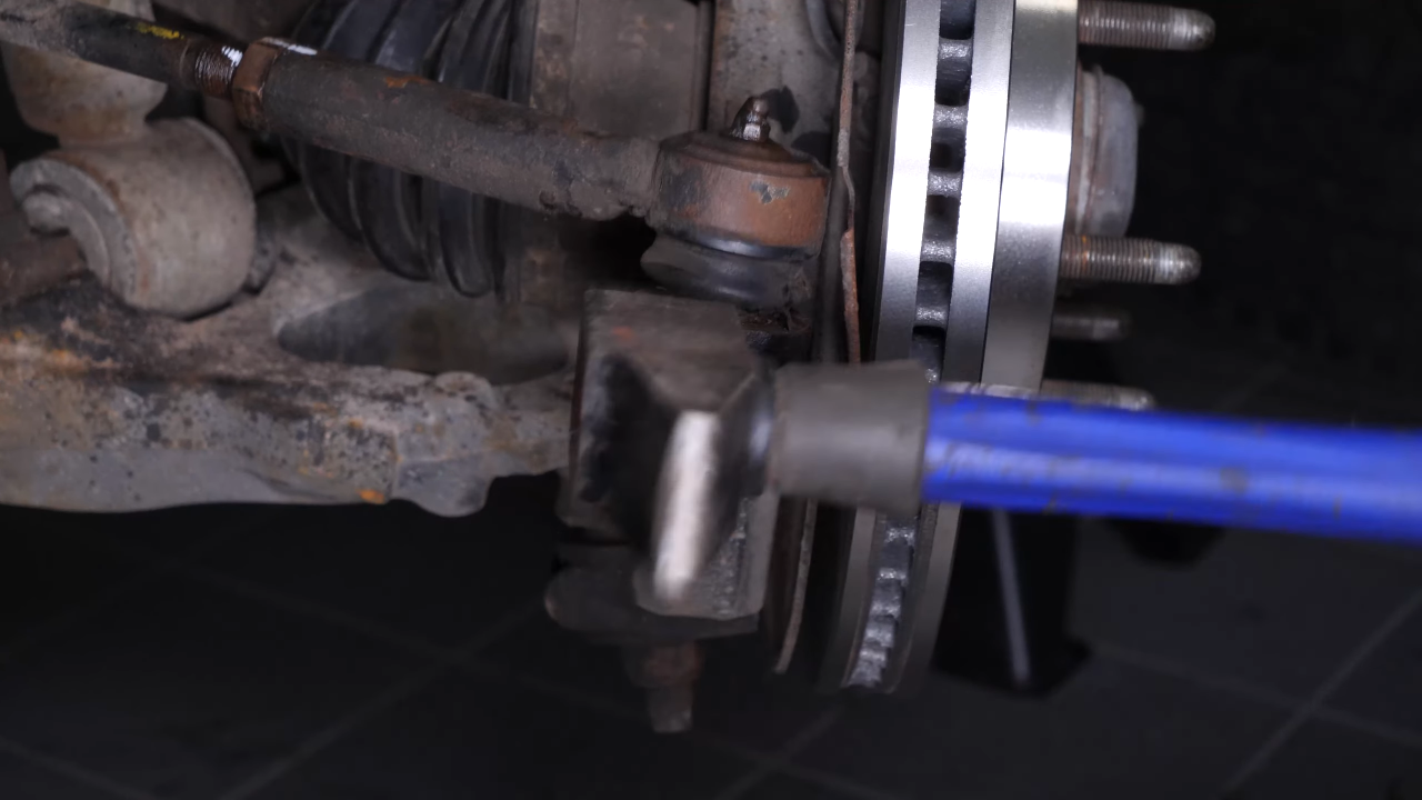 Remove the outer tie rod