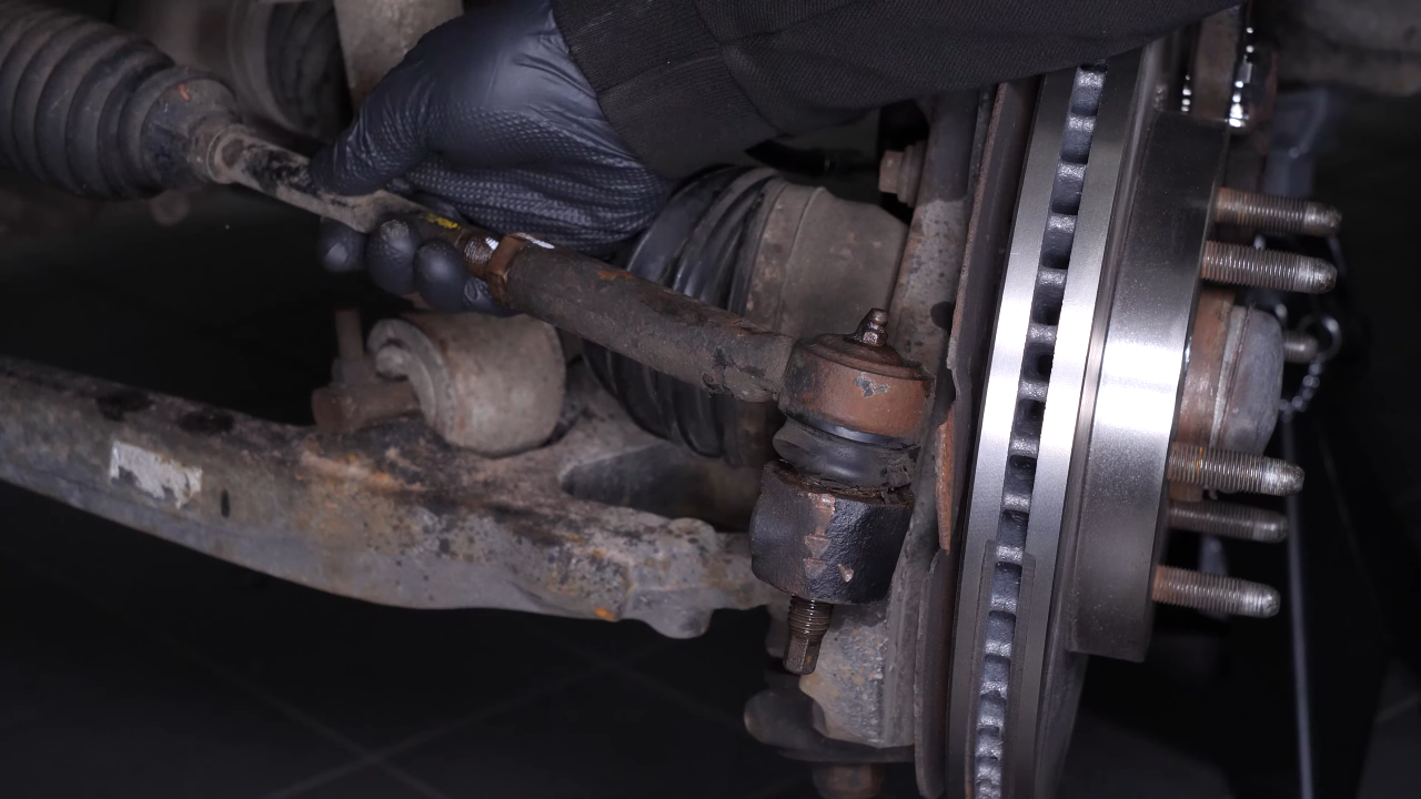 Remove the outer tie rod