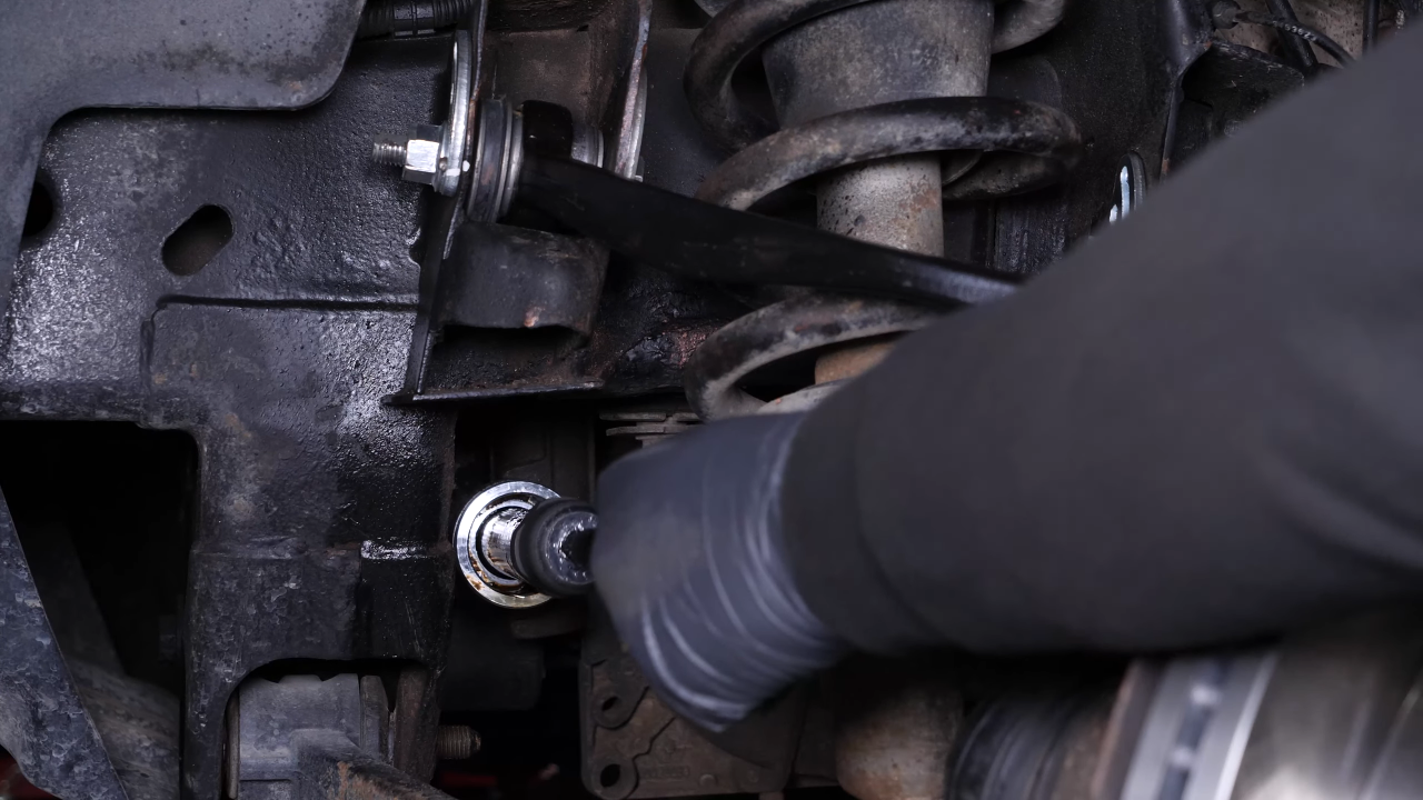 Install the new inner tie rod