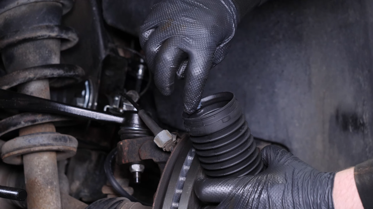 Install the protective sleeve