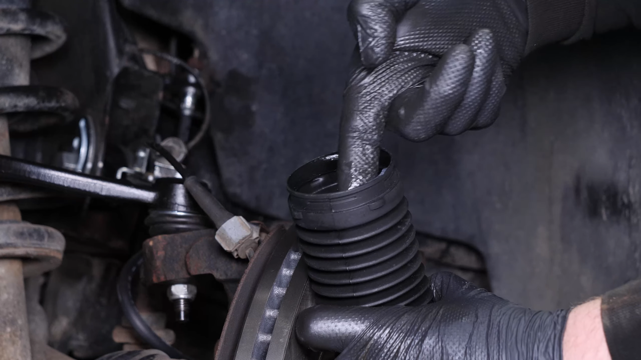 Install the protective sleeve