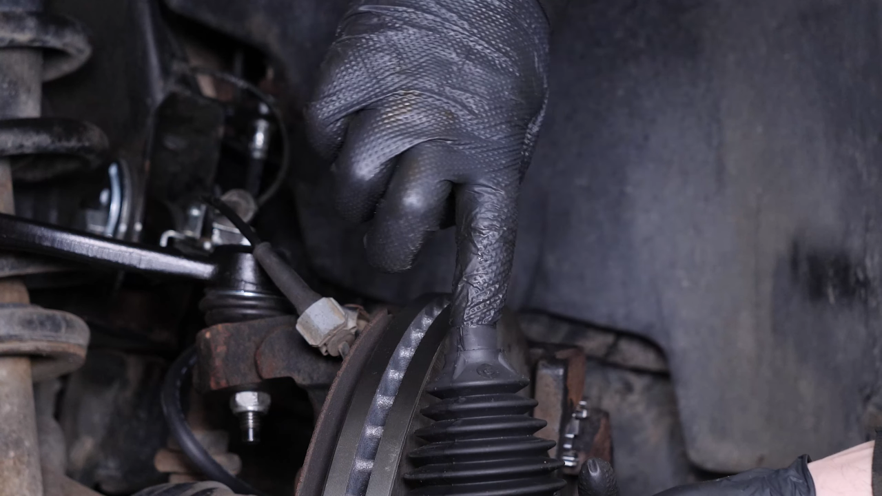Install the protective sleeve