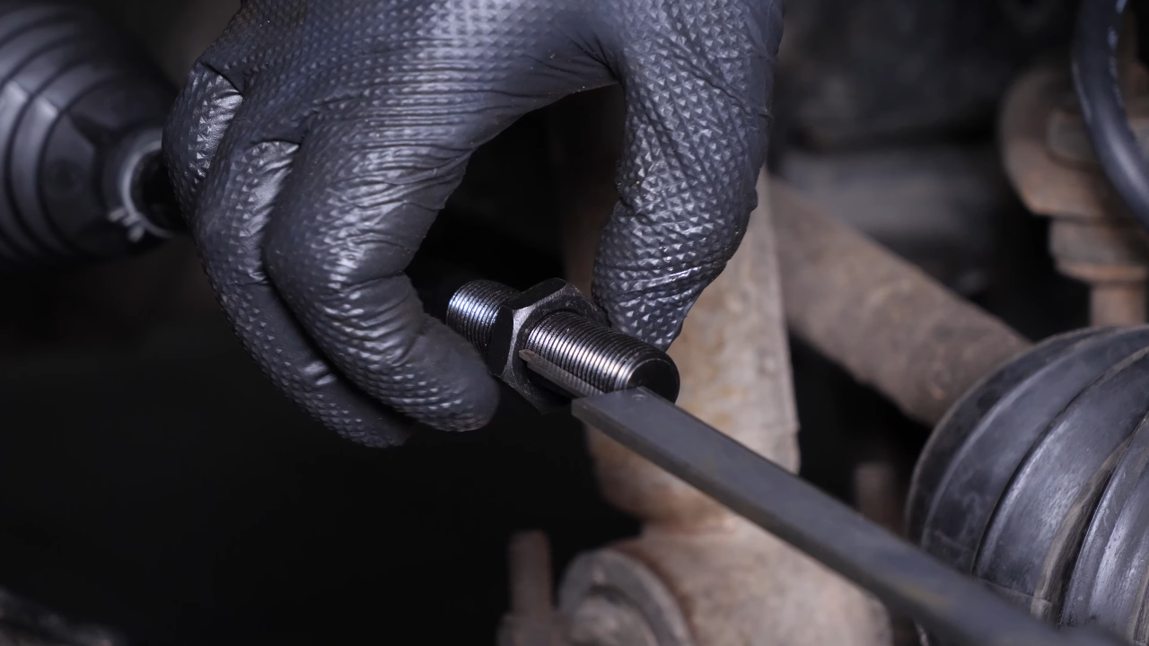 Install the locknut