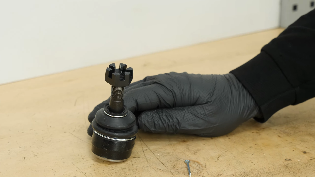 Install the new outer tie rod