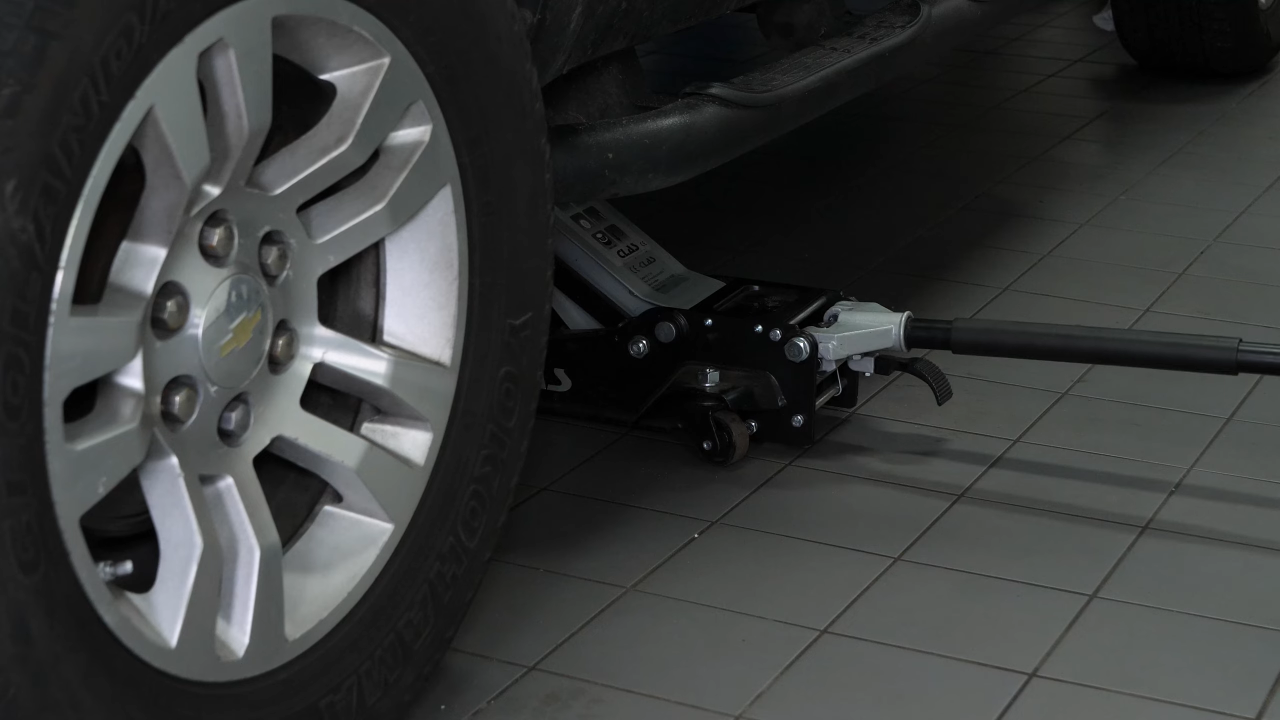 Lift the vehicle