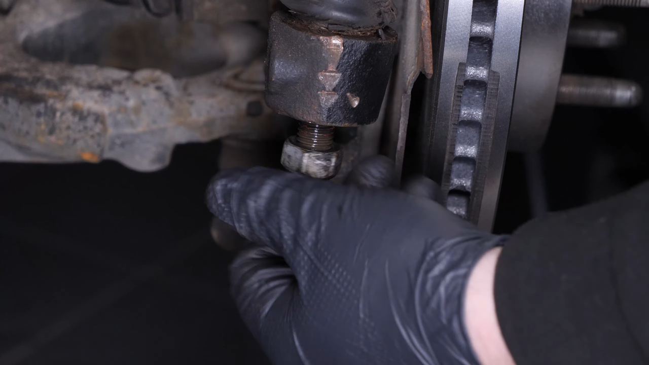 Remove the outer tie rod