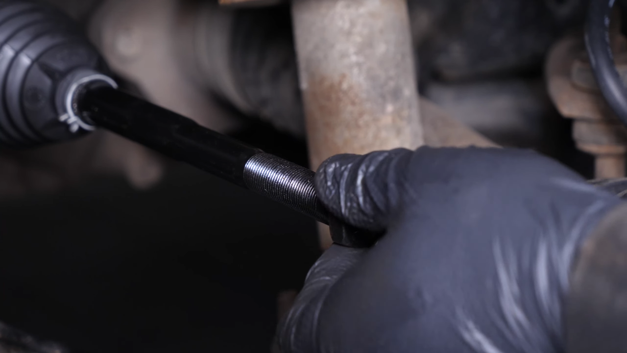 Install the locknut
