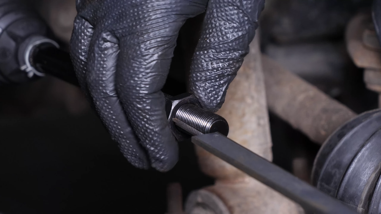 Install the locknut