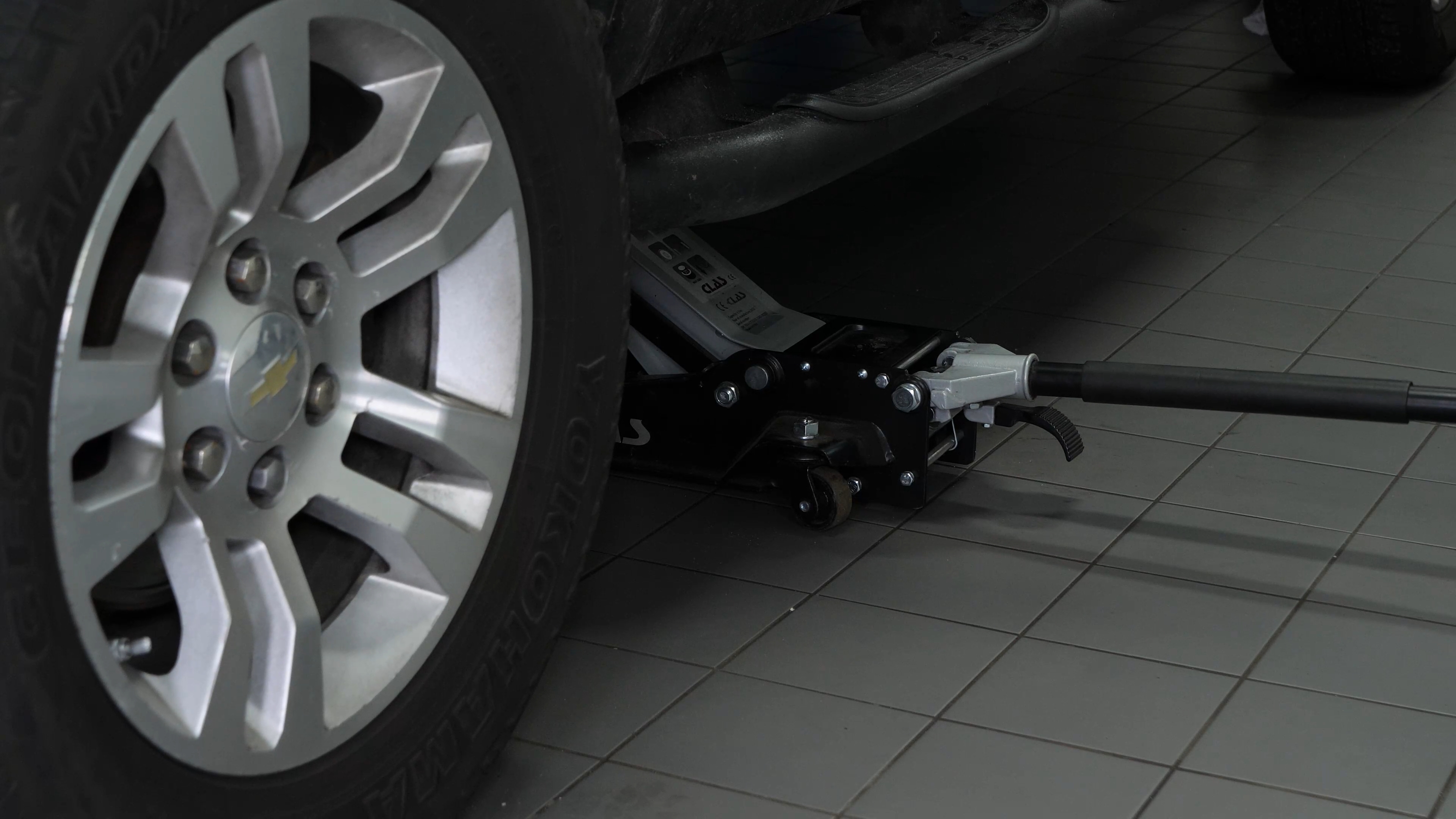 Lift the vehicle