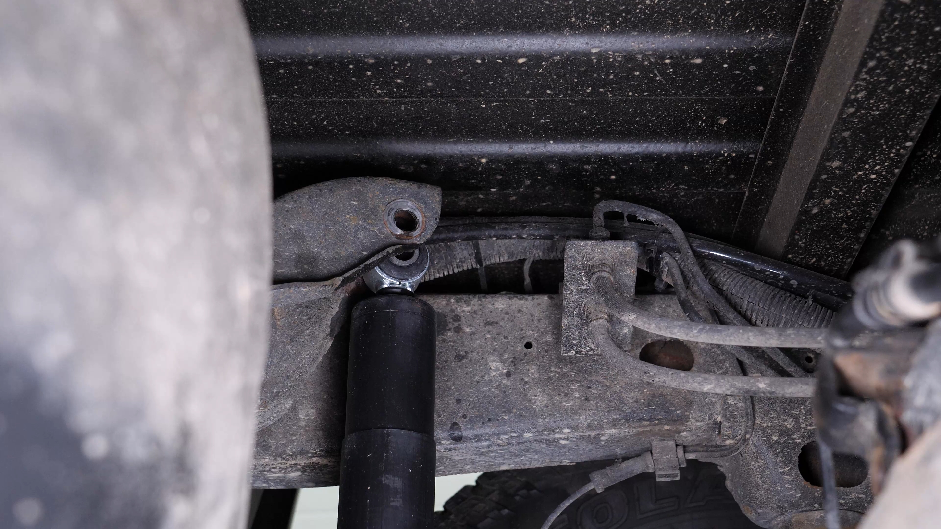 Install the new shock