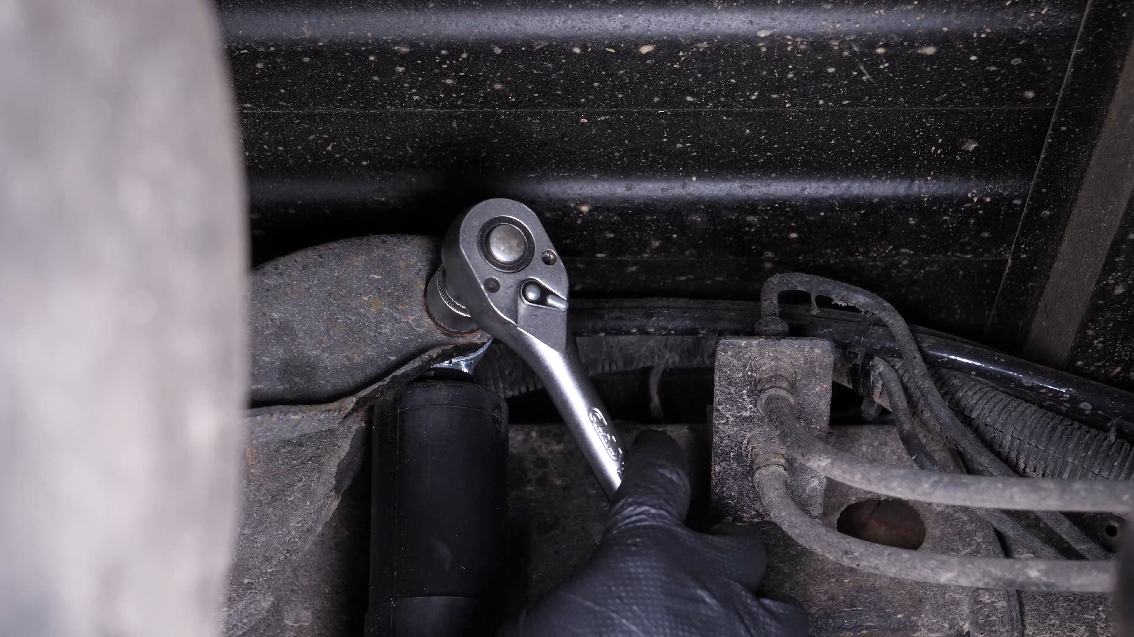 Install the new shock