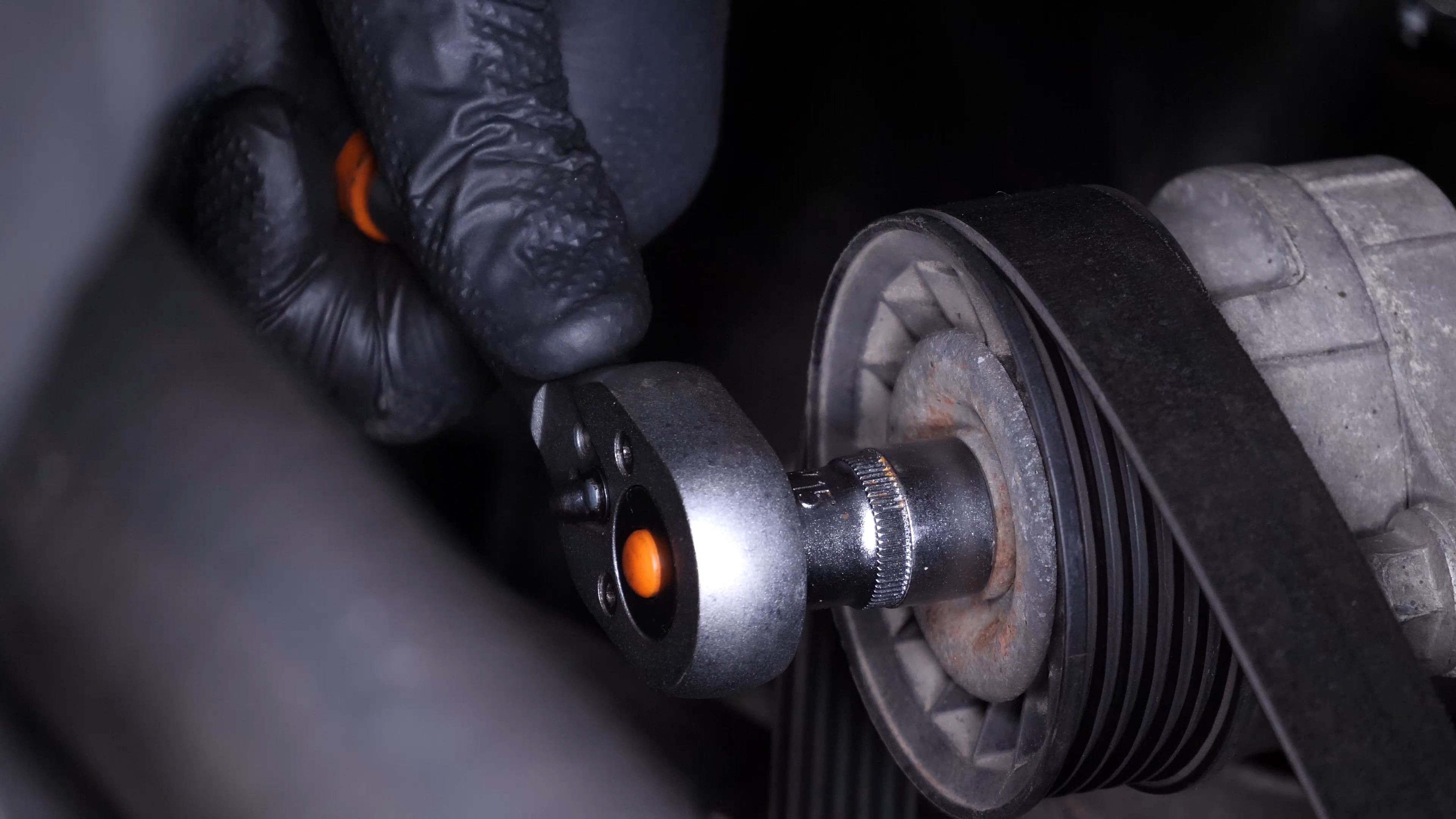 Remove the serpentine belt